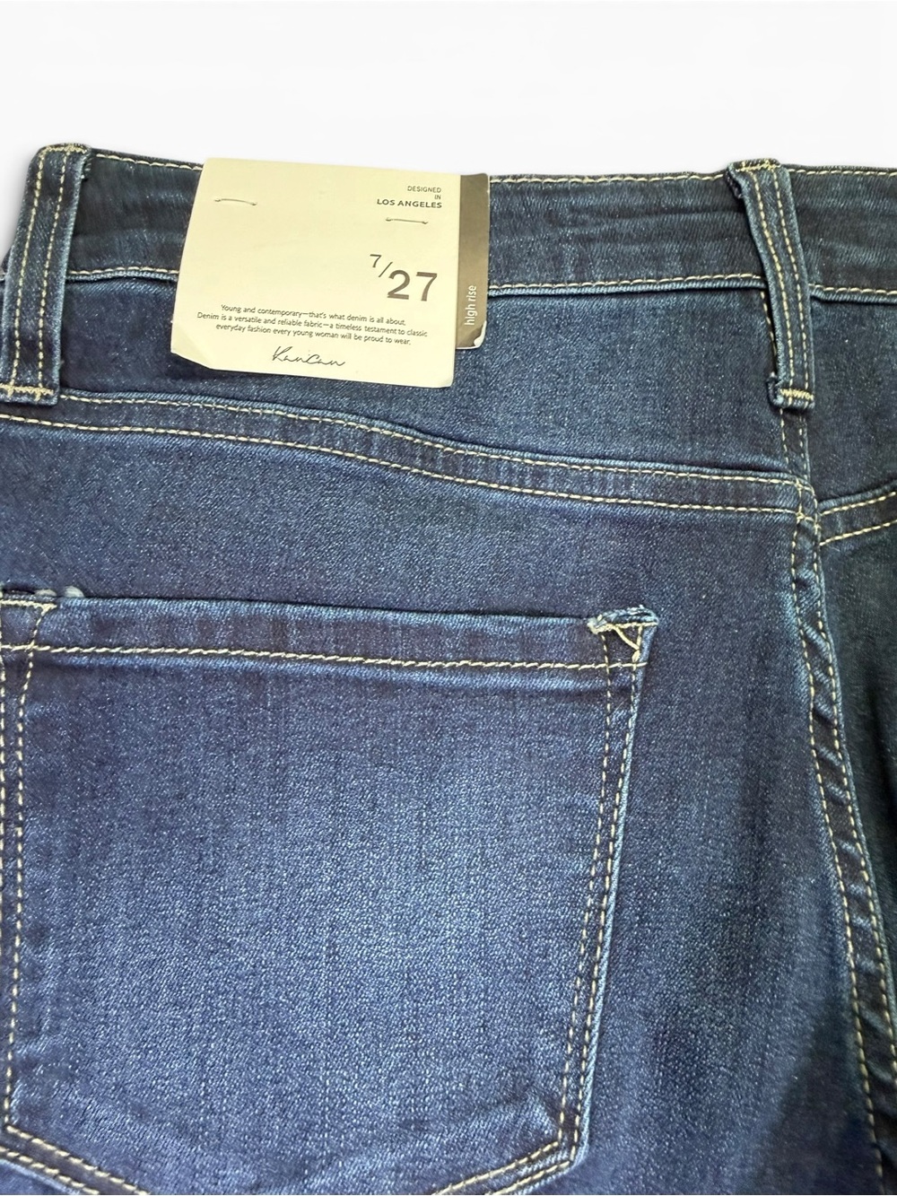 Kancan Braelynn High Rise Super Flare Jeans NWT Size 27/34 - Picture 9 of 13